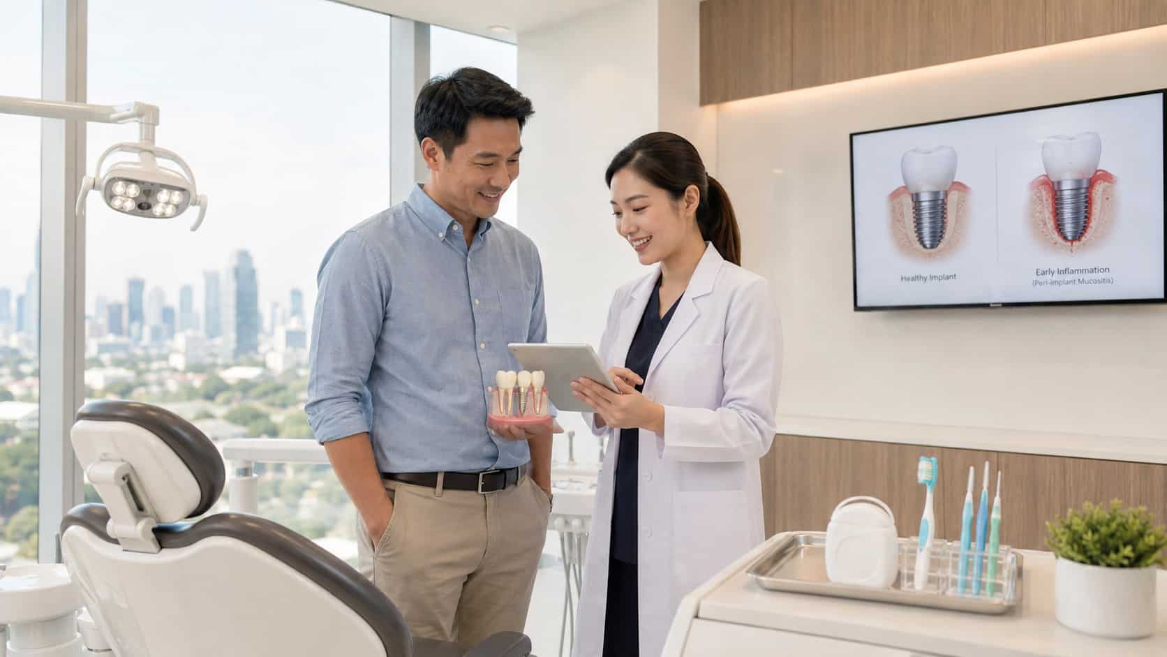 If Peri-Implantitis Develops
